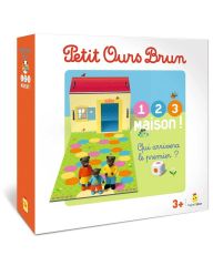 Jeu - Petit Ours Brun -  1 2 3 Maison