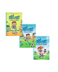 Pack : Max fou de foot tome 1 à 3