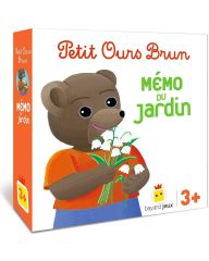 Jeu - Petit Ours Brun - Le mémo du jardin