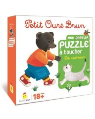 Jeu - Petit Ours Brun  - Puzzle à toucher - Les animaux