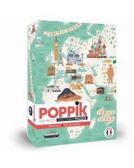 Jeu - Puzzle 500 pièces - Monuments du monde - Poppik