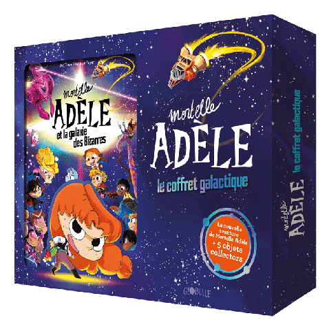 Coffret collector Mortelle Adèle 100% fan - Nos héros