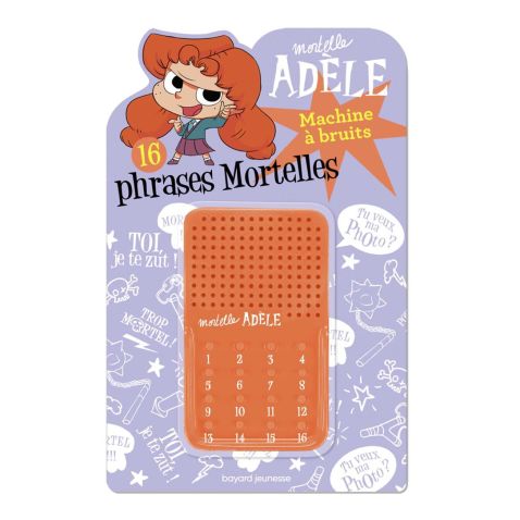 Livre mortelle adele t5, jeux educatifs