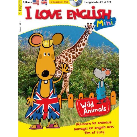 I love English mini 4 : Wild animals