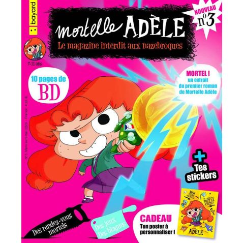 Mortelle Adèle, le roman audio (7-10 ans)