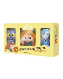 Papeterie - Mortelle Adèle - 3 embouts pour crayon