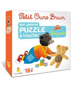 Jeu - Petit Ours Brun  - Puzzle à toucher - Les jouets