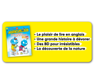 AdventureBox - 1 year - 10 issues