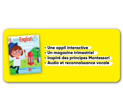 Magazine I Love English 5-8 ans