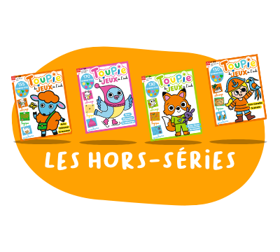 Toupie jeux - 4 numéros (22€ prélevé en une fois)